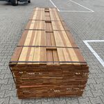 Ca. 86x Guyana Ipé Planken Geschaafd Country Grade, 21x90mm, lengte 13